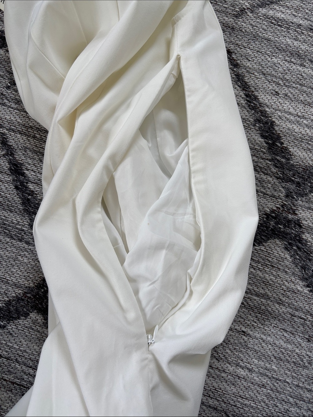 Peppermayo White Emelie Sleeveless Fit-and-Flare Mini Dress SZ4 NWT - Picture 6 of 6